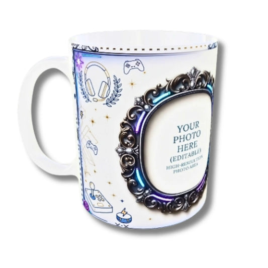 Personalized Gaming Brother Photo Mug