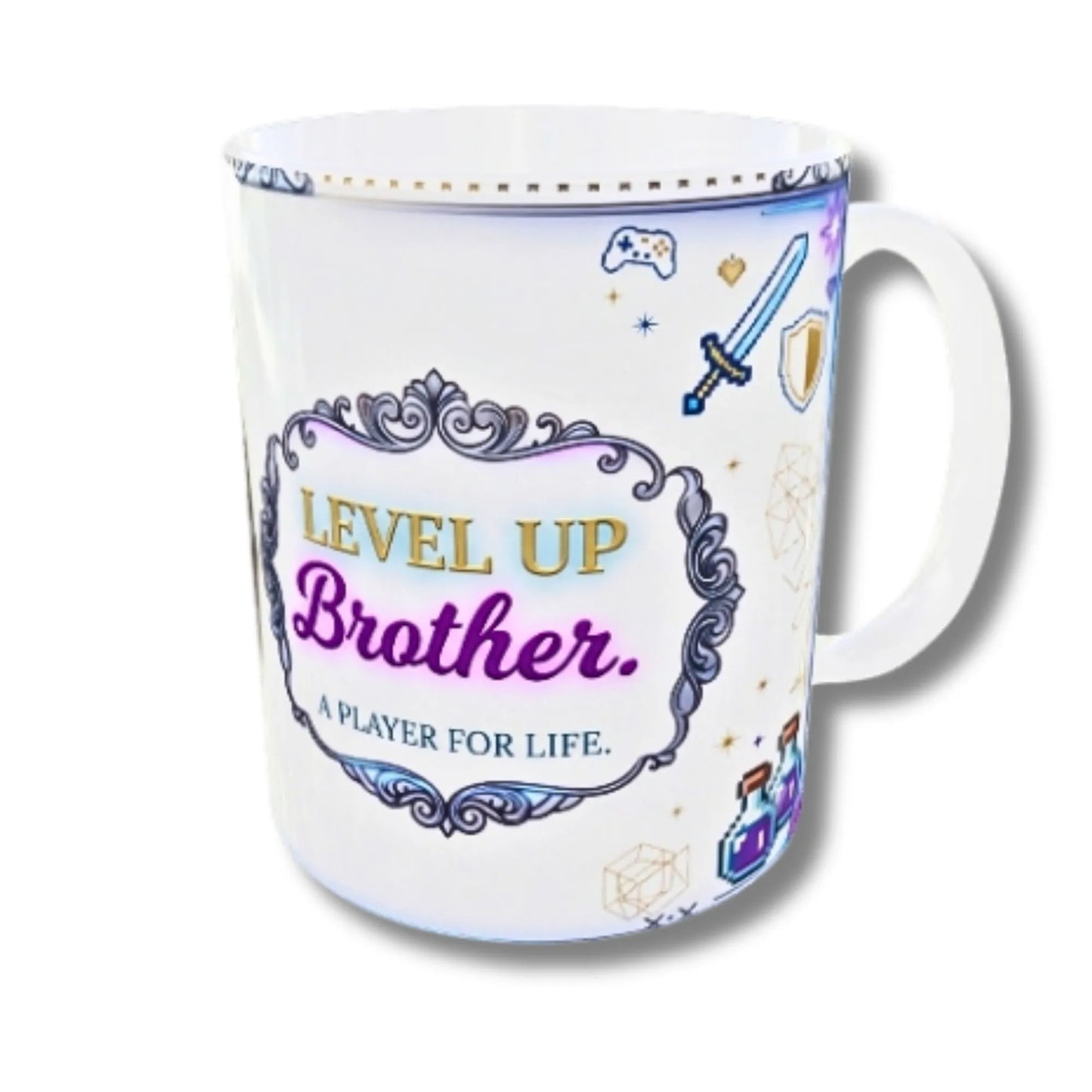Personalized Gaming Brother Photo Mug