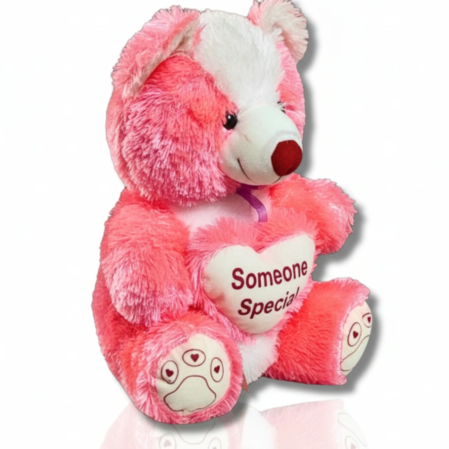 Pink Someone Special Teddy Bear with Heart Cushion | Soft Plush Teddy Bear Gift for Girls, Kids & Loved Ones