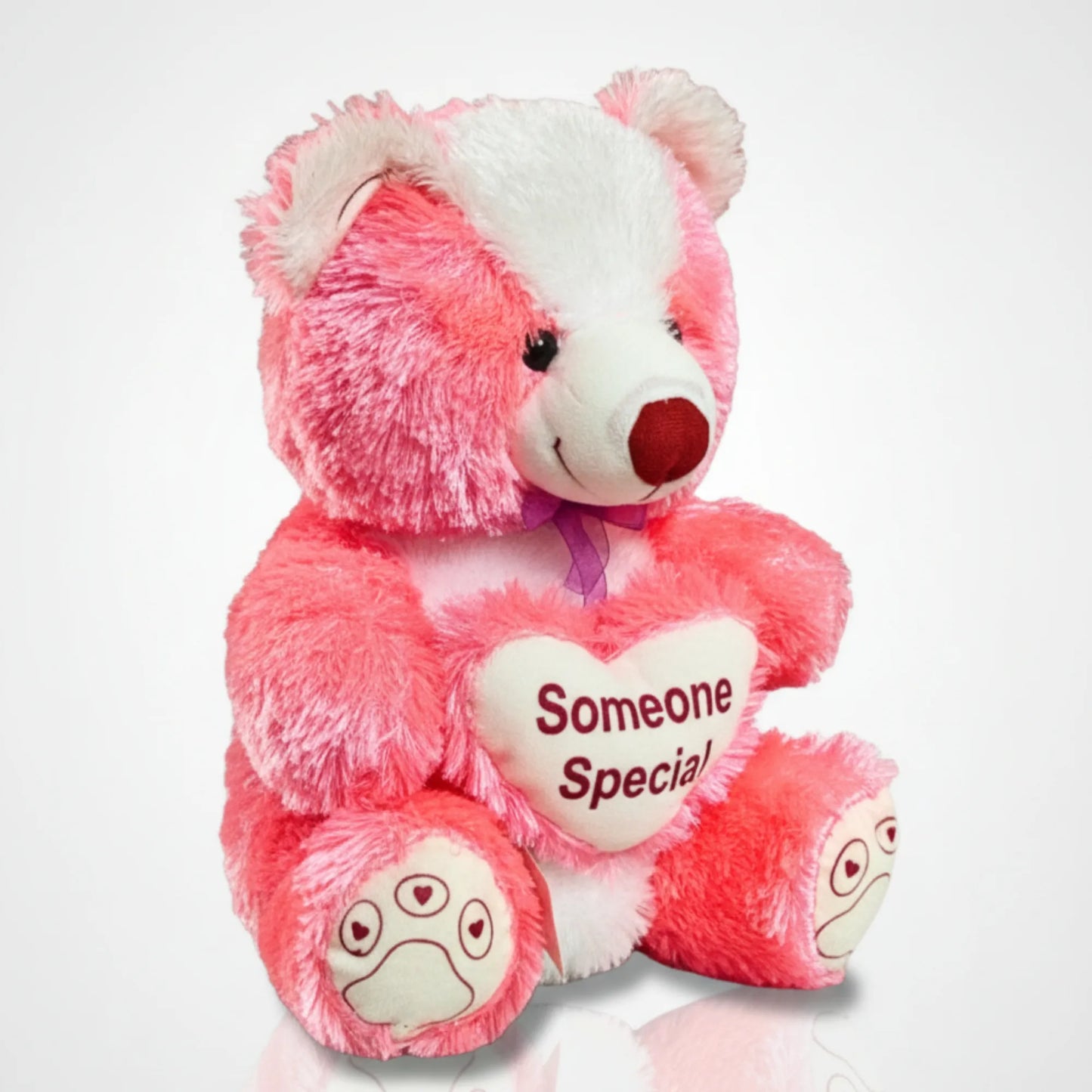 Pink Someone Special Teddy Bear with Heart Cushion | Soft Plush Teddy Bear Gift for Girls, Kids & Loved Ones