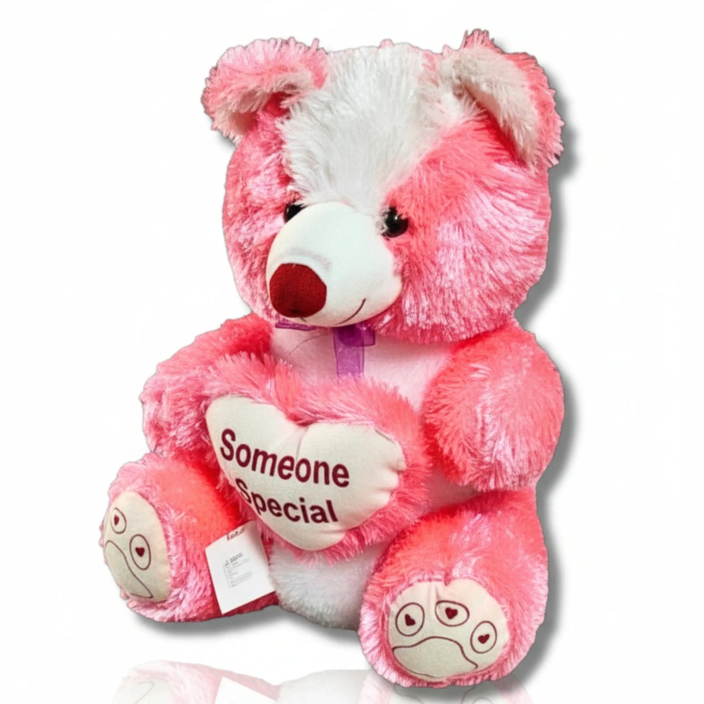 Pink Someone Special Teddy Bear with Heart Cushion | Soft Plush Teddy Bear Gift for Girls, Kids & Loved Ones