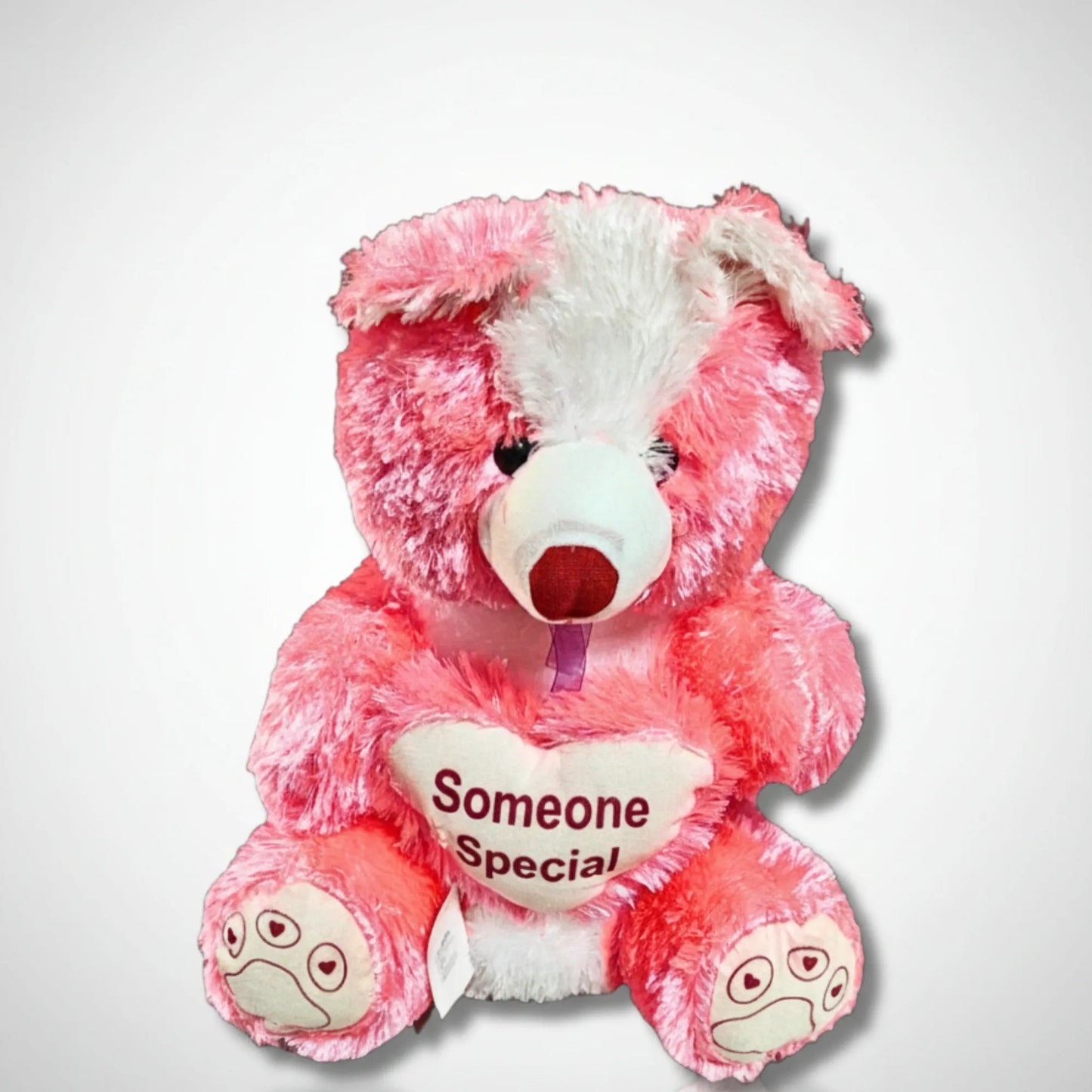 Pink Someone Special Teddy Bear with Heart Cushion | Soft Plush Teddy Bear Gift for Girls, Kids & Loved Ones