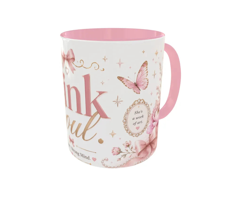Pink Soul Pink Ceramic Mug