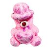 Pink Teddy Bear with Stylish Hat & Heart Cushion | Soft Plush Teddy Bear for Gifts, Kids & Home Décor