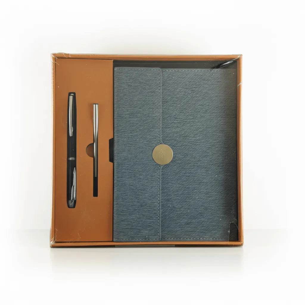 Premium Office Diary Gift Set with Pen