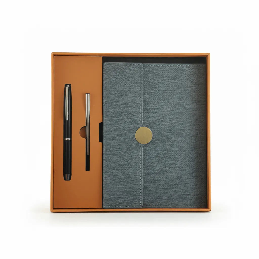 Premium Office Diary Gift Set with Pen