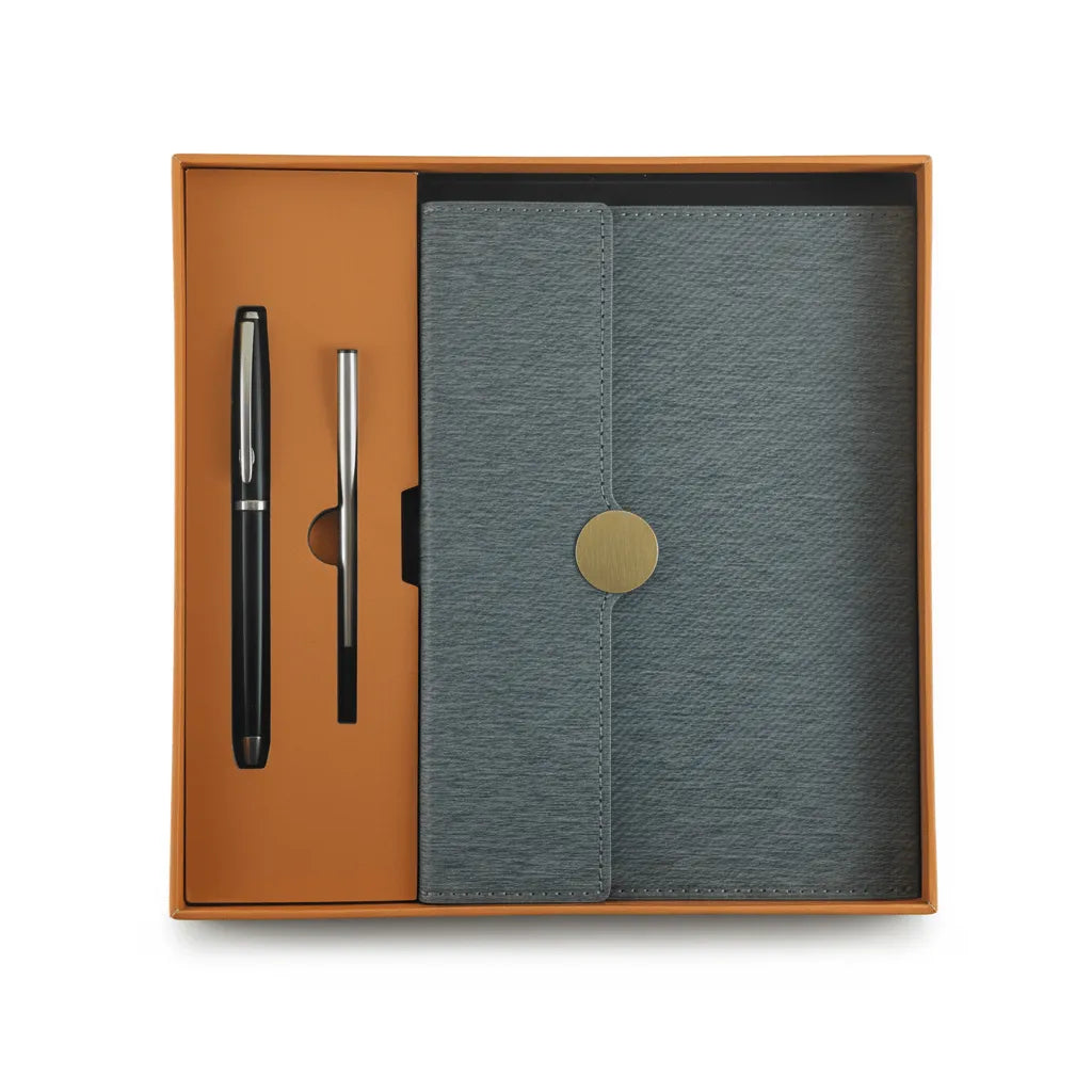 Premium Office Diary Gift Set with Pen