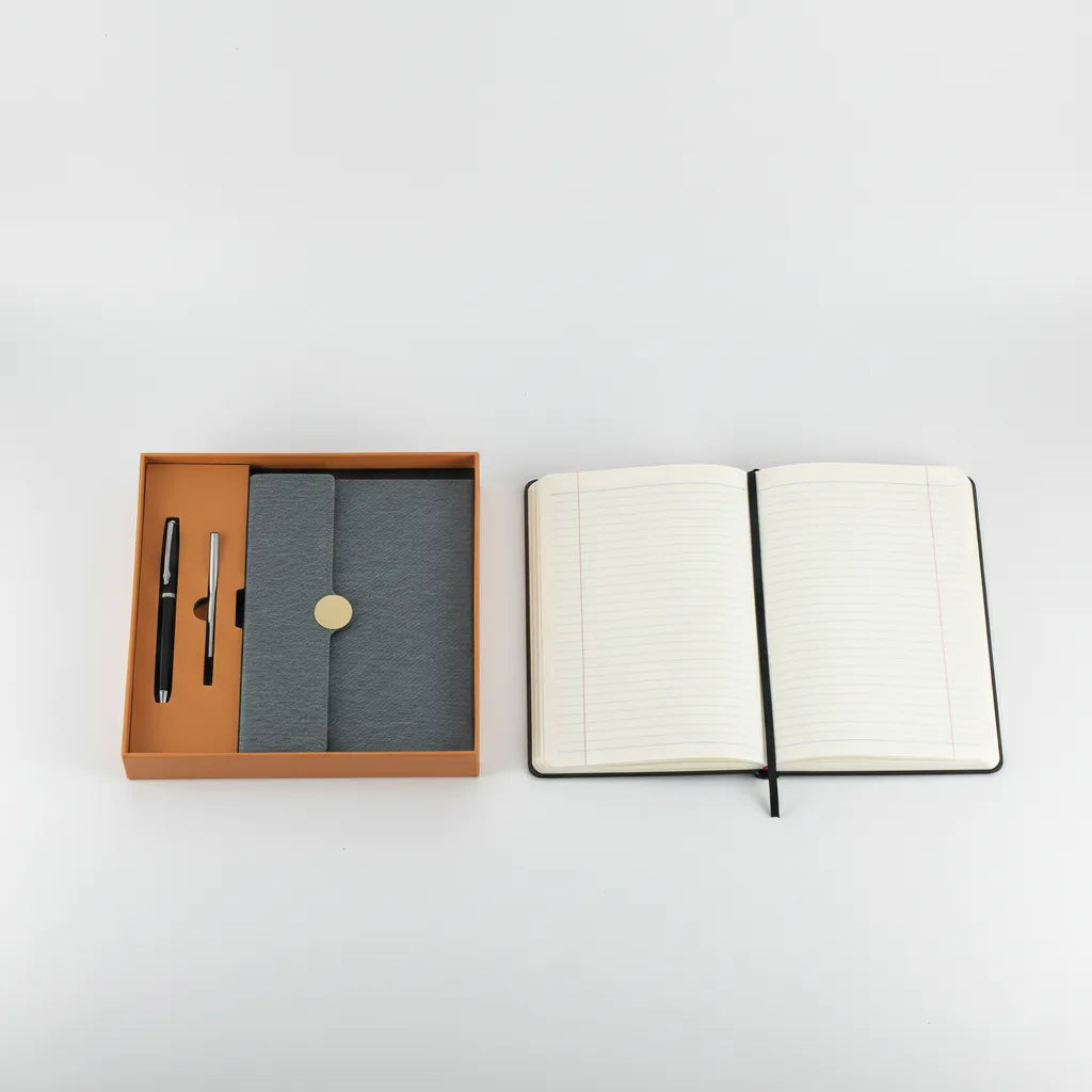 Premium Office Diary Gift Set with Pen