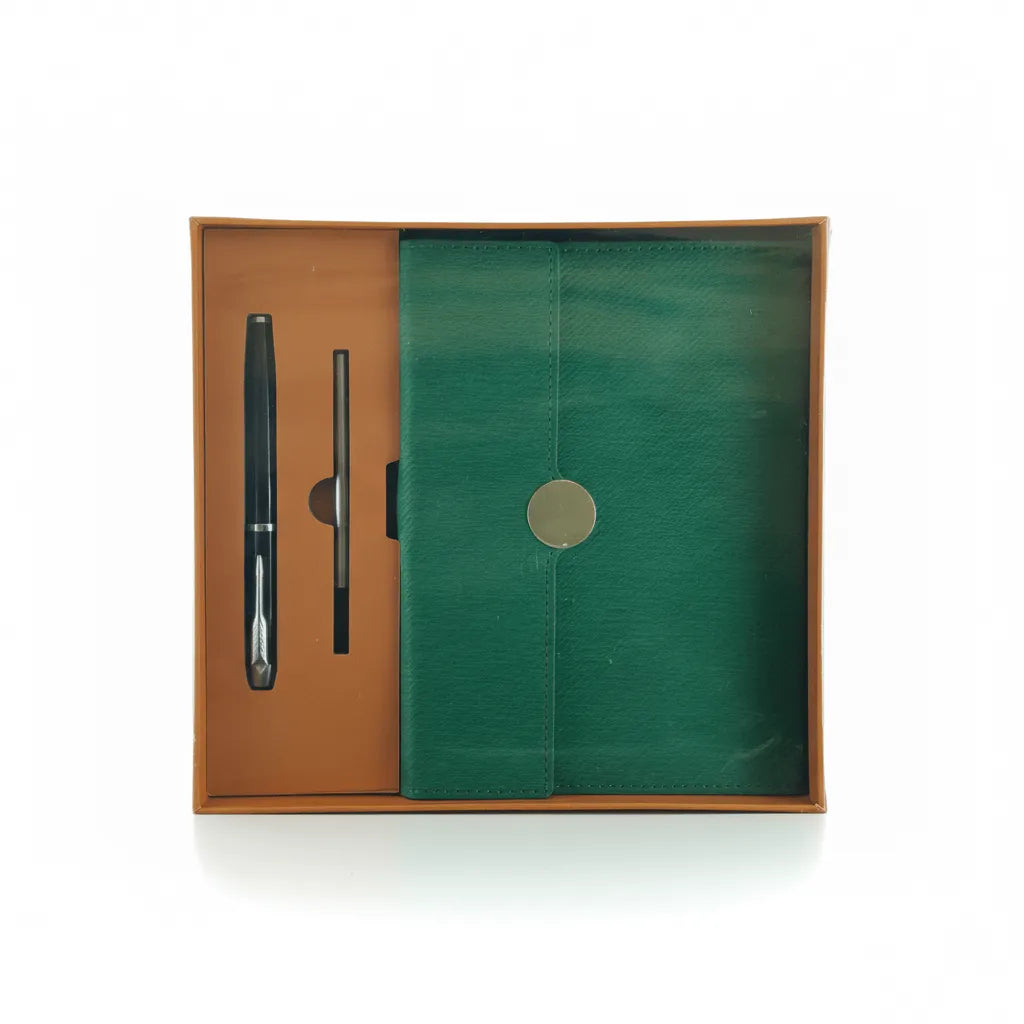 Premium Office Diary Gift Set with Pen