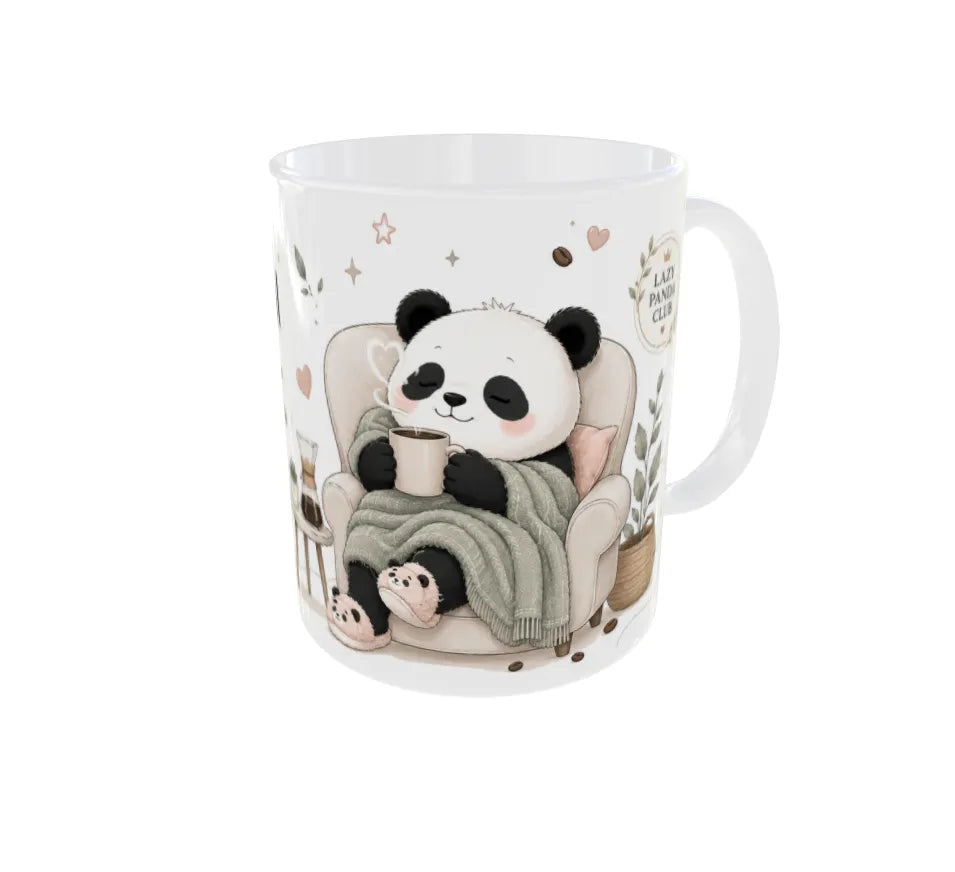 Professional Relaxer Panda Ceramic Coffee Mug