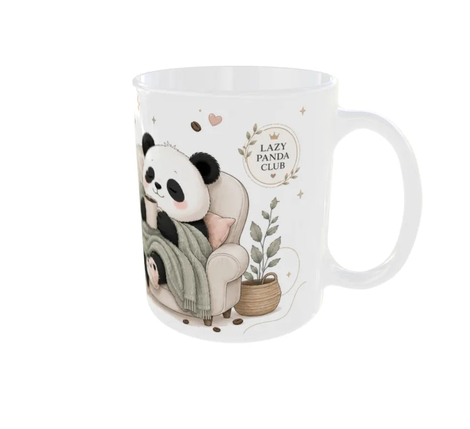 Professional Relaxer Panda Ceramic Coffee Mug