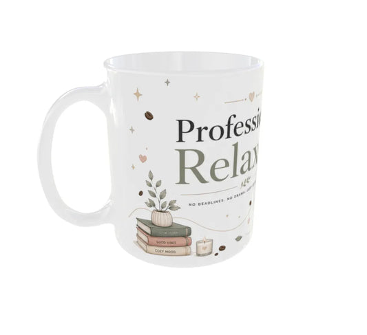Professional Relaxer Panda Ceramic Coffee Mug
