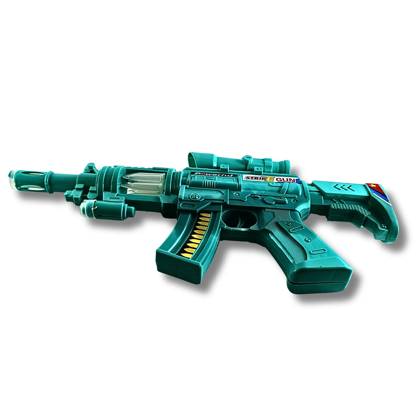Projection Music Strike Electric Gun Toy for Kids | Battery Operated Light, Music & Projection Toy Gun | Action Play Toy for Boys & Girls 5+ Years