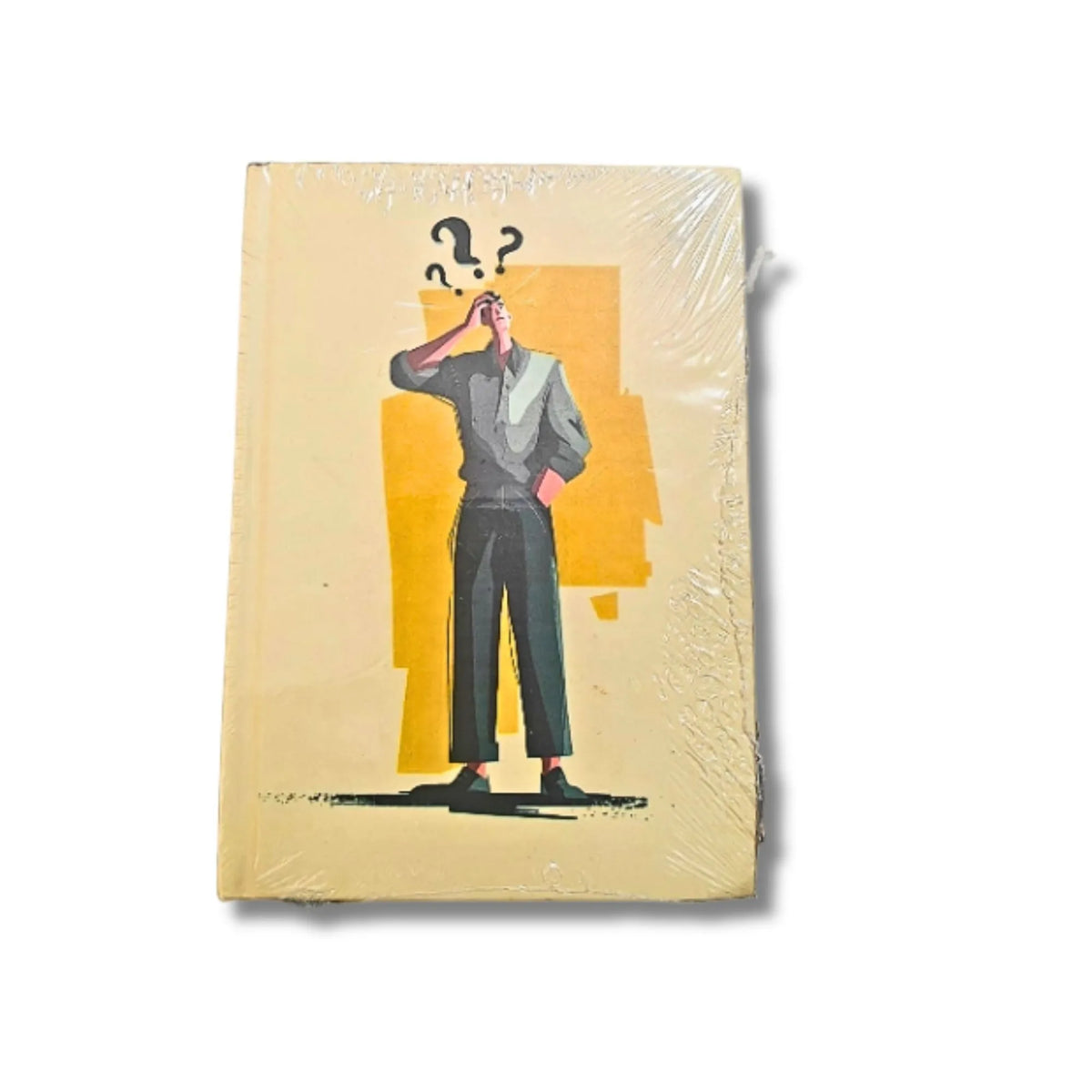 Question Mark – Confused Thoughts Hard Cover Ruled Notebook, 192 Pages