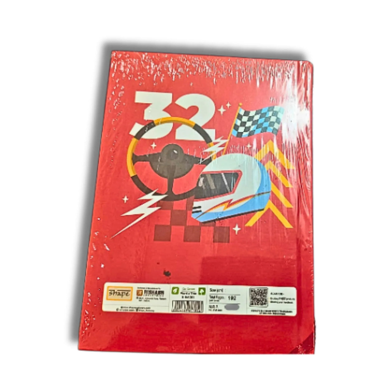 Racing Cars Formula 1 Theme Ruled Notebook – 13 × 18 cm, 192 Pages