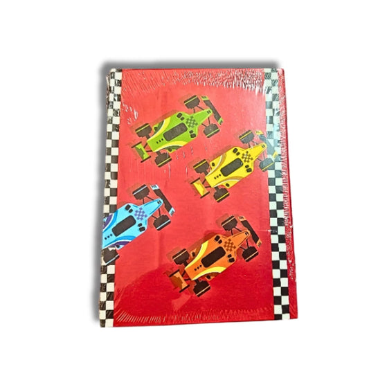Racing Cars Formula 1 Theme Ruled Notebook – 13 × 18 cm, 192 Pages