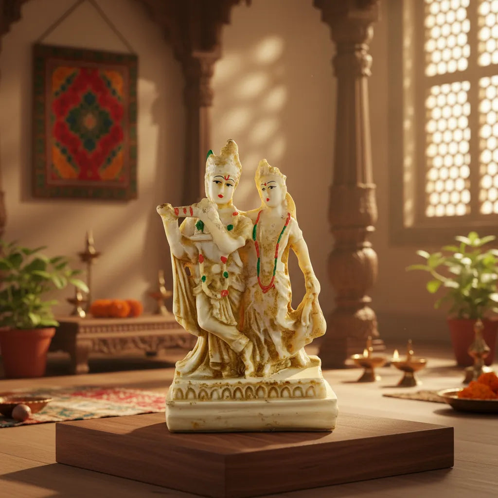 Radha Krishna Ras Leela Idol