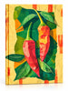 Red Chilli Art Hardcover Ruled Notebook – 16 × 21 cm | 124 & 192 Pages
