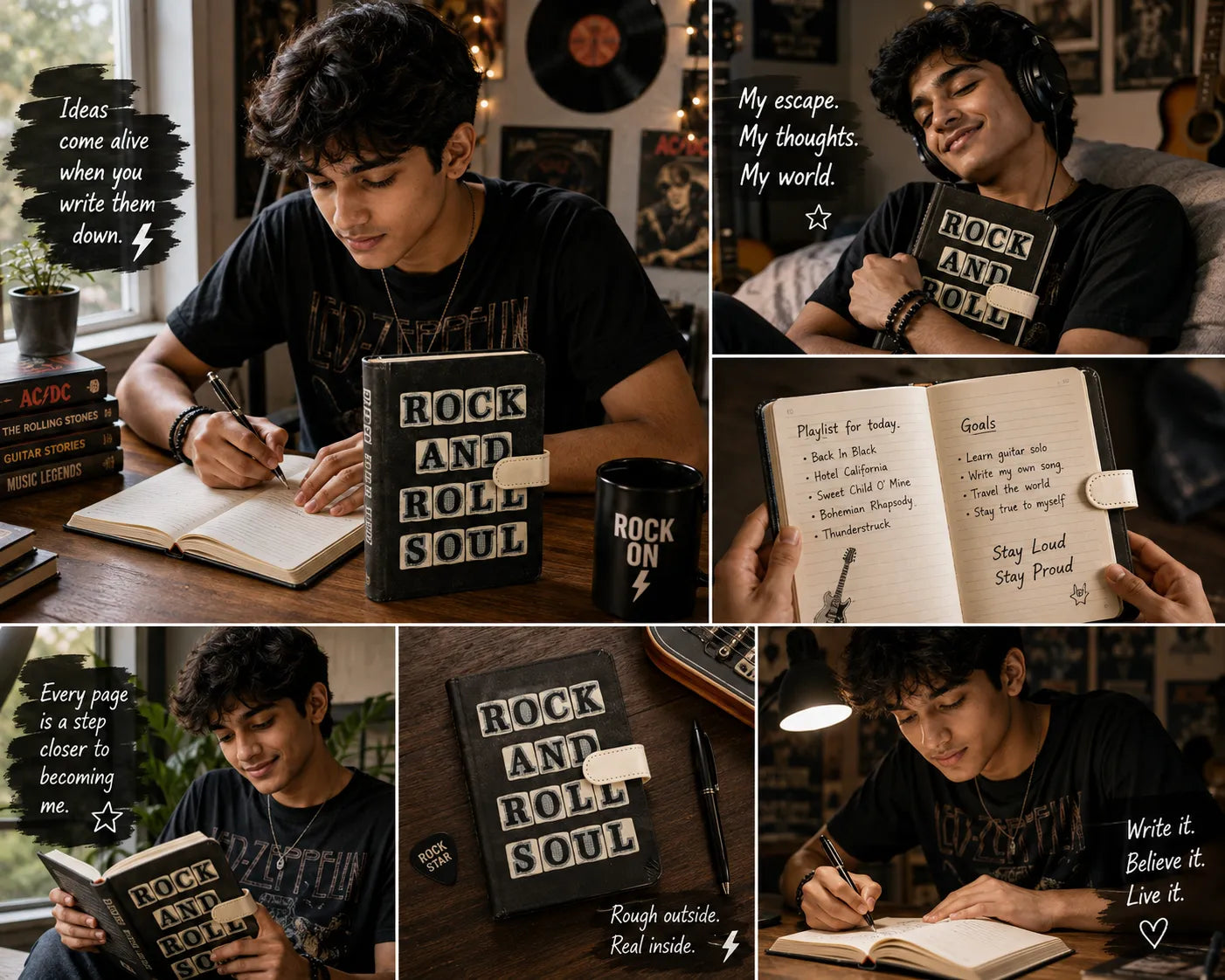 Rock & Roll Soul Premium Diary