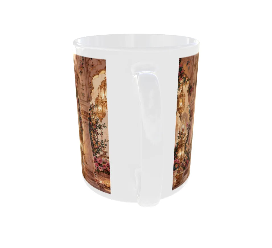 Royal Elephant Palace Procession Ceramic Mug
