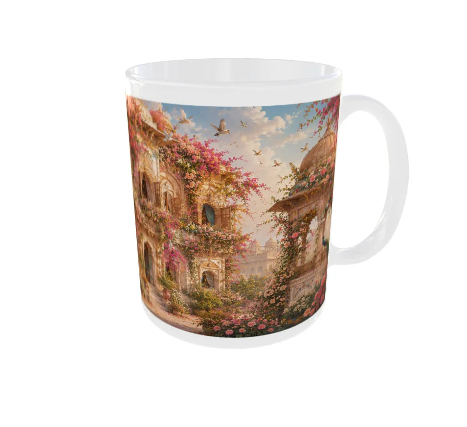 Royal Floral Haveli Ceramic Mug