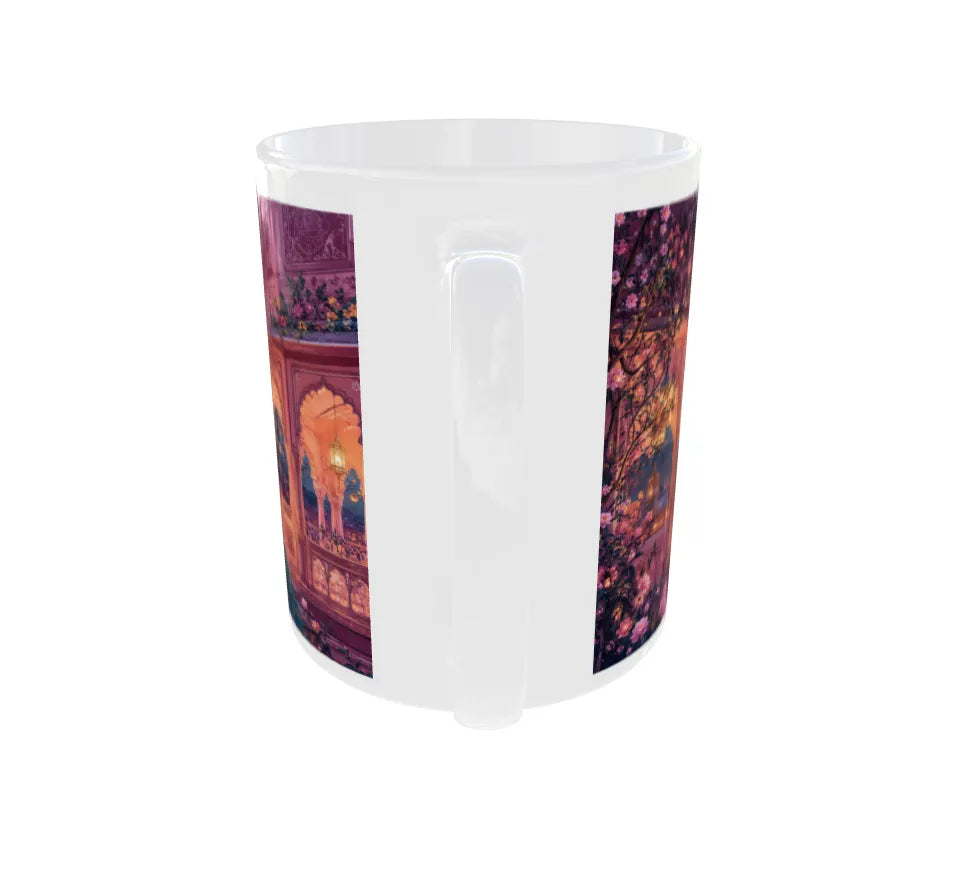 Royal Pink Palace Ceramic Coffee Mug