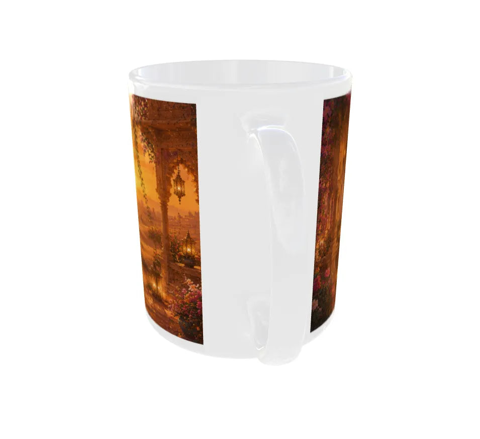 Royal Rajasthan Camel Caravan Ceramic Mug