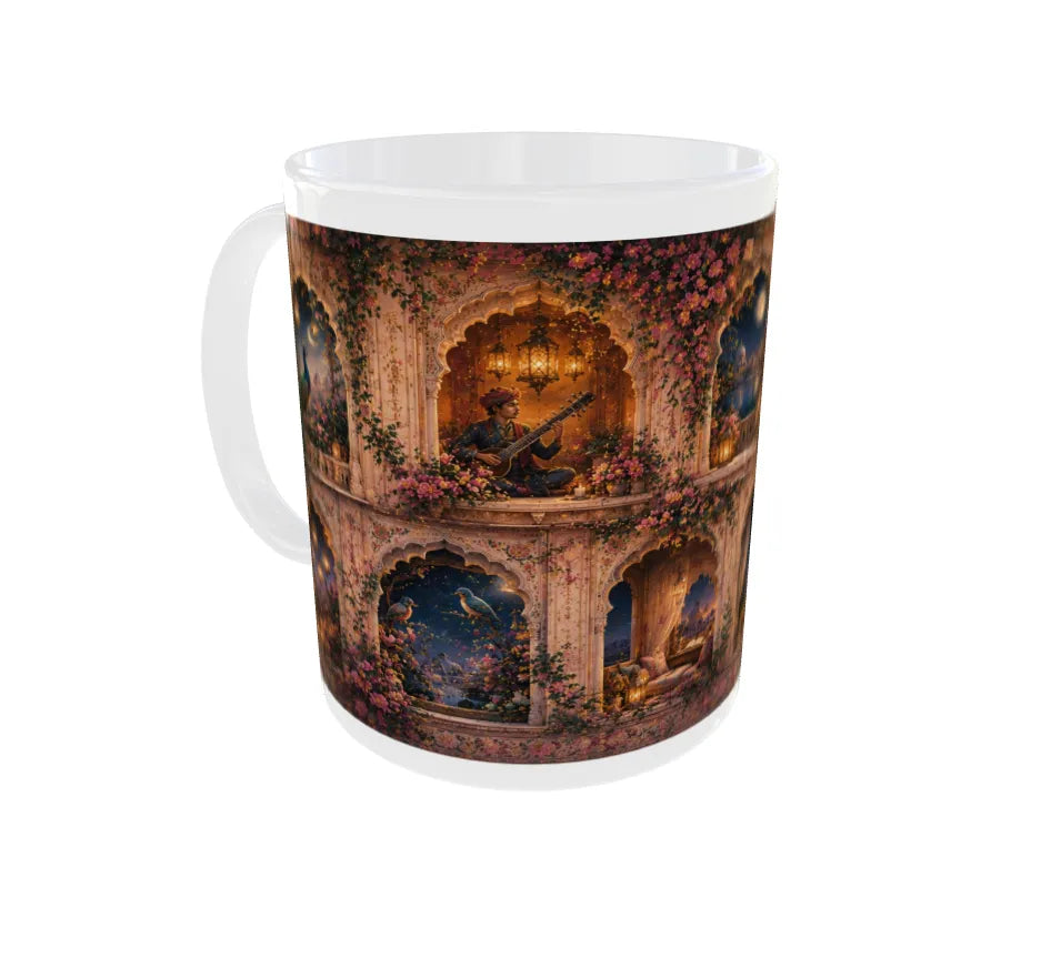 Royal Rajasthani Jharokha Stories Ceramic Coffee Mug