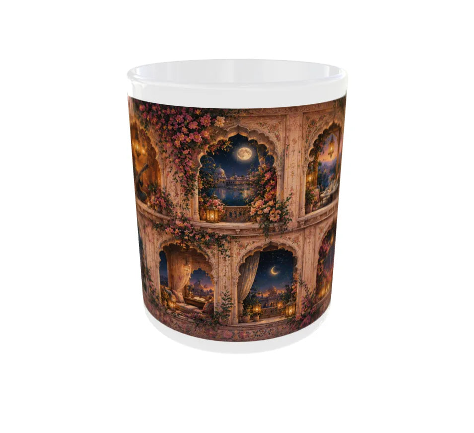 Royal Rajasthani Jharokha Stories Ceramic Coffee Mug