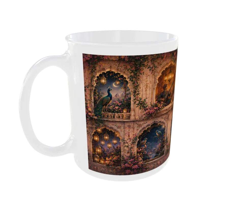 Royal Rajasthani Jharokha Stories Ceramic Coffee Mug