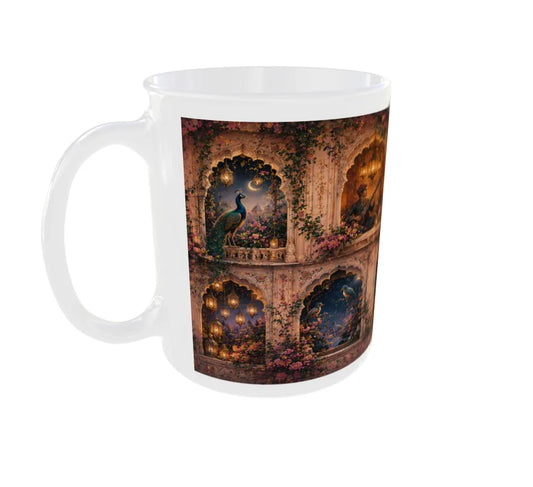 Royal Rajasthani Jharokha Stories Ceramic Coffee Mug