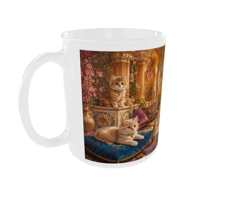 Royal Rajasthani Kitten Palace Ceramic Mug