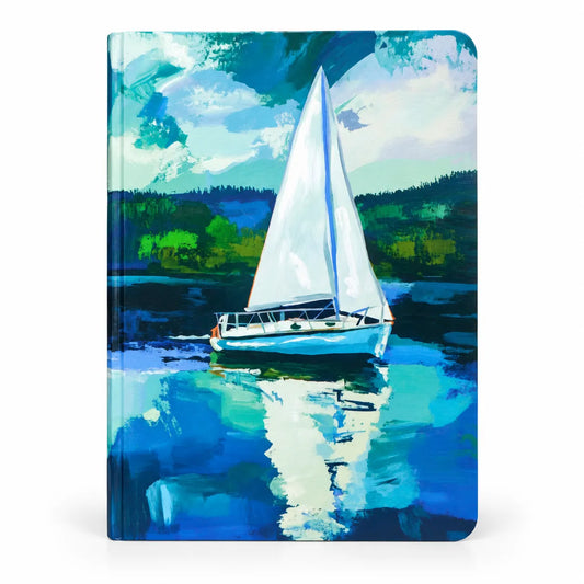 Sailboat Design B6 Softbound Notebook