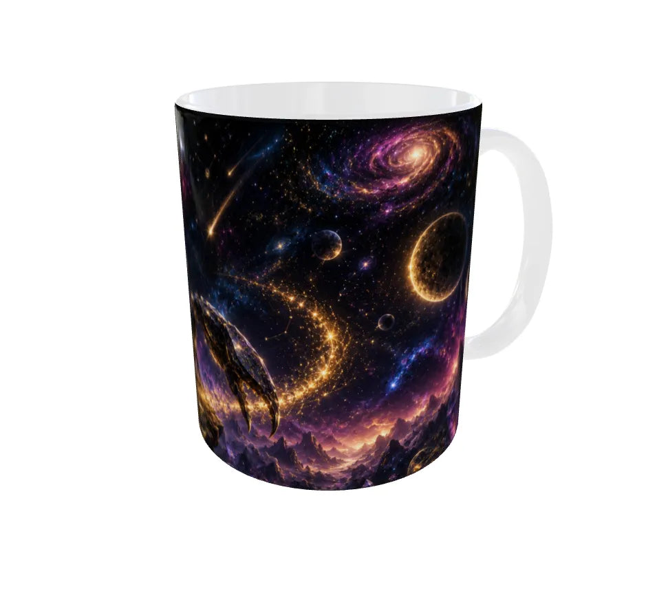 Scorpio Zodiac Ceramic Coffee Mug – Celestial Scorpion Astrology Mug | 325 ml Premium Printed Mug | Zodiac Gift for Scorpio Men & Women