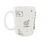 Social Battery 1% Ceramic Coffee Mug