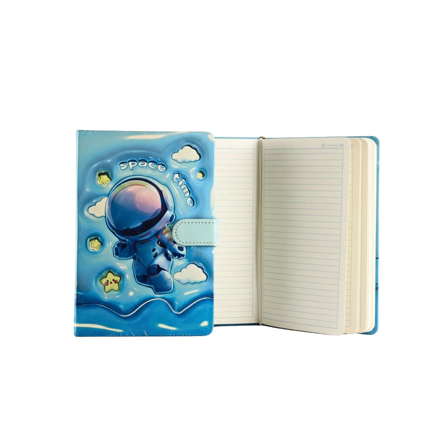 Cute Astronaut Ruled Diary