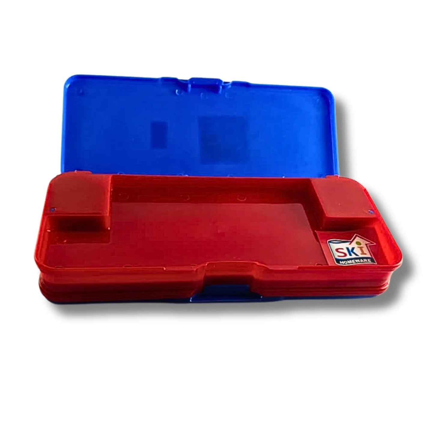 Spider-Man Pencil Box with Built-in Sharpener & Timetable Card | Marvel Superhero School Pencil Case for Kids | Multi-Compartment Stationery Organizer Box
