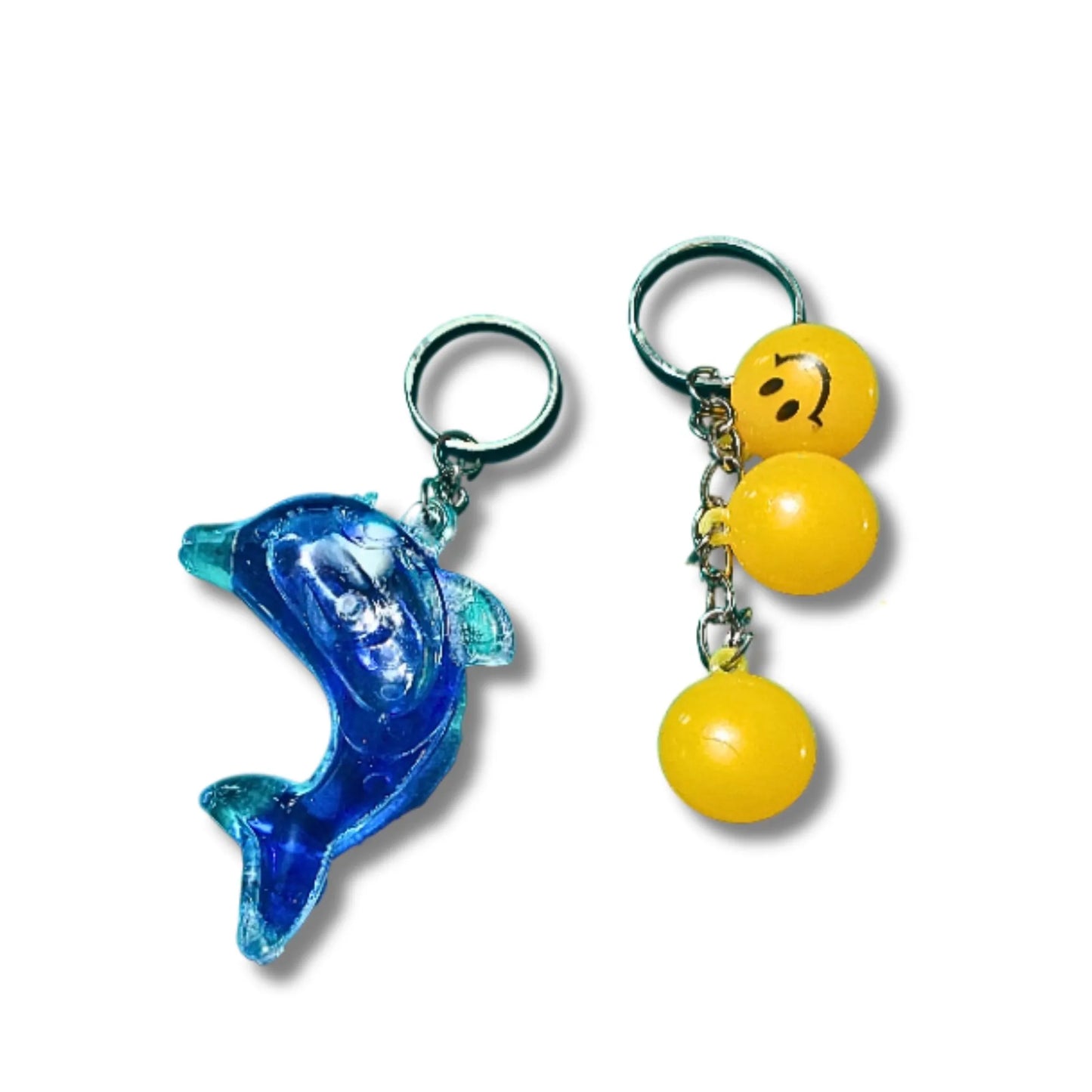 SplashJoy Dolphin & Smiley Keychain Collection