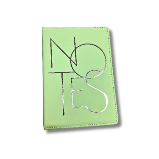 Stylish Lined Notebook with Ribbon Bookmark | Geometric Diary