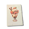 Sweet Scoops Ahead – Dessert Theme Hard Cover Ruled Notebook, 192 Pages, 10.5 × 14.8 cm