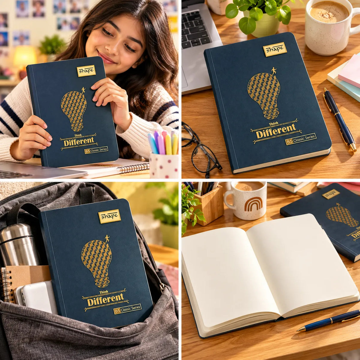 Shape Think Different B5 Classic Series Notebook