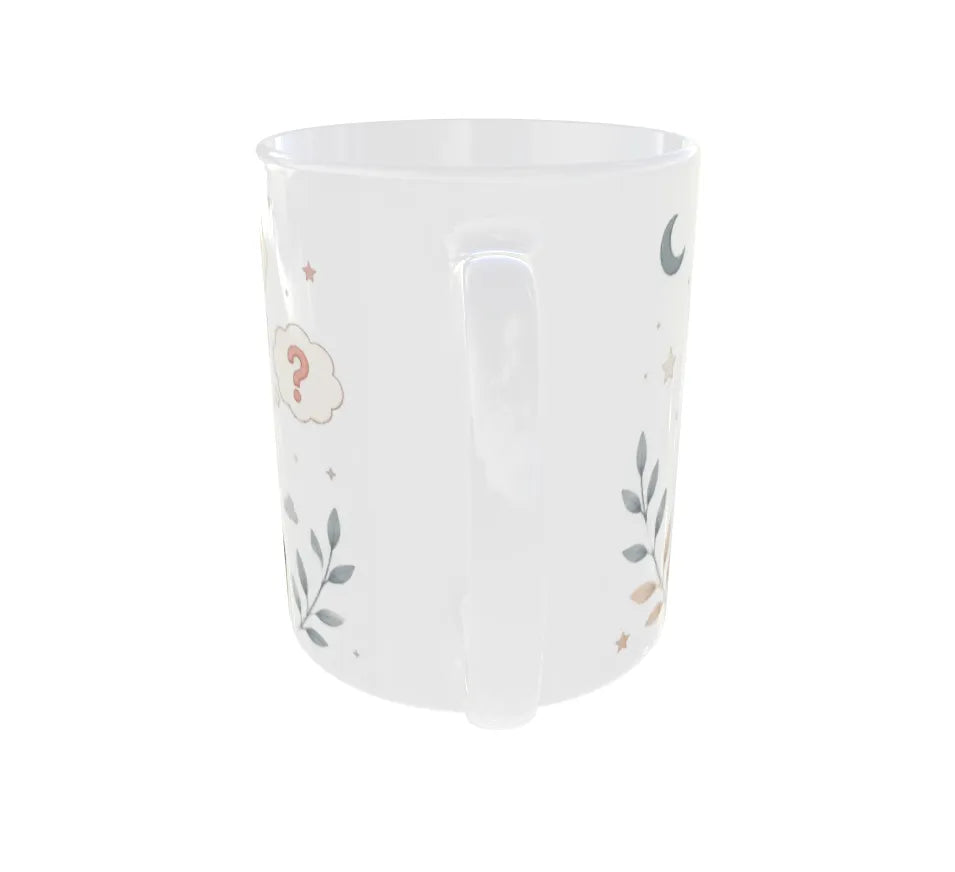 Thinking About Thinking Panda Ceramic Coffee Mug