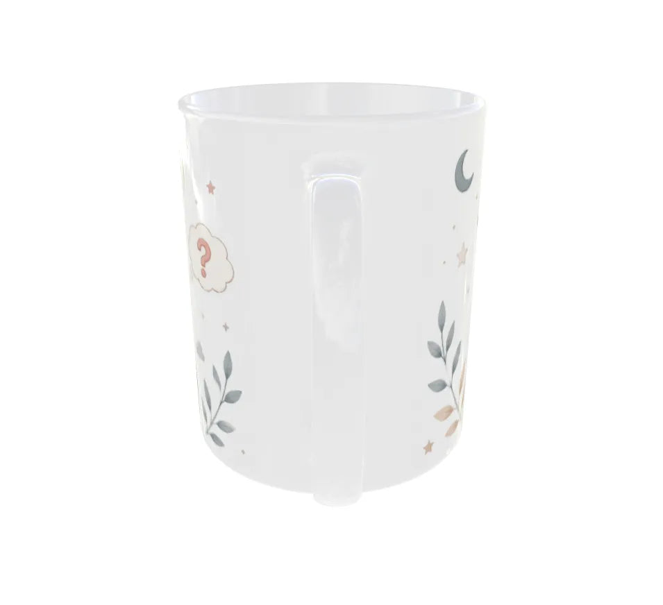 Thinking About Thinking Panda Ceramic Coffee Mug