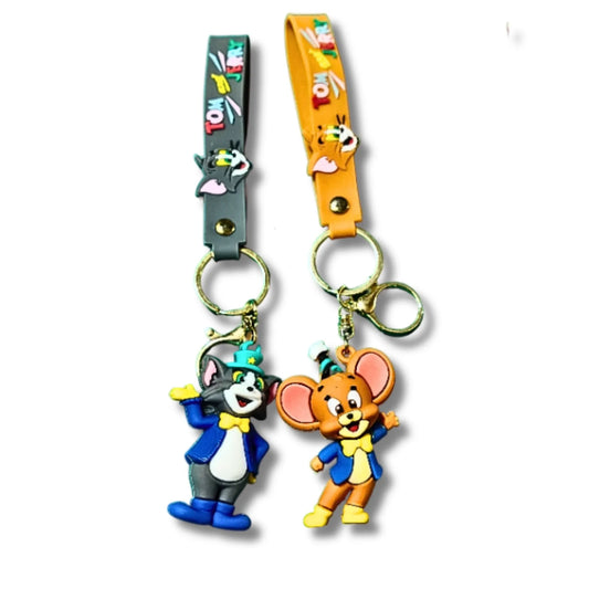 Tom & Jerry Keychain – Character Strap Bag Charm for Fans