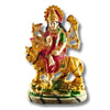 Traditional Maa Durga Murti – 23 cm | Multicolor Durga Idol with Tiger for Home Temple & Décor