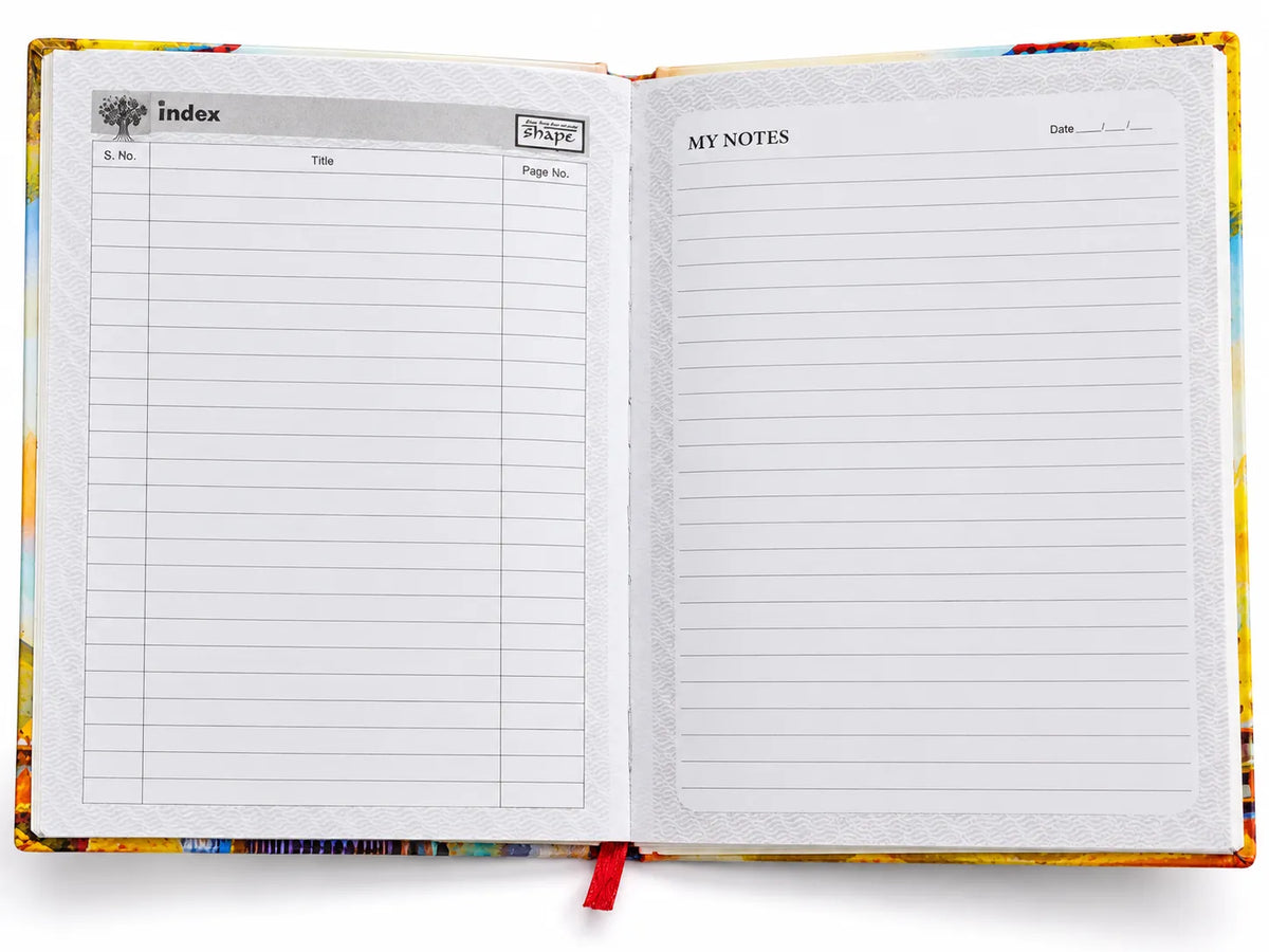 Travel For Your Soul Hardcover Ruled Notebook – 192 Pages
