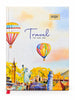 Travel For Your Soul Hardcover Ruled Notebook – 192 Pages
