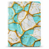 Turquoise Marble Gold A5 Premium Softcover Diary