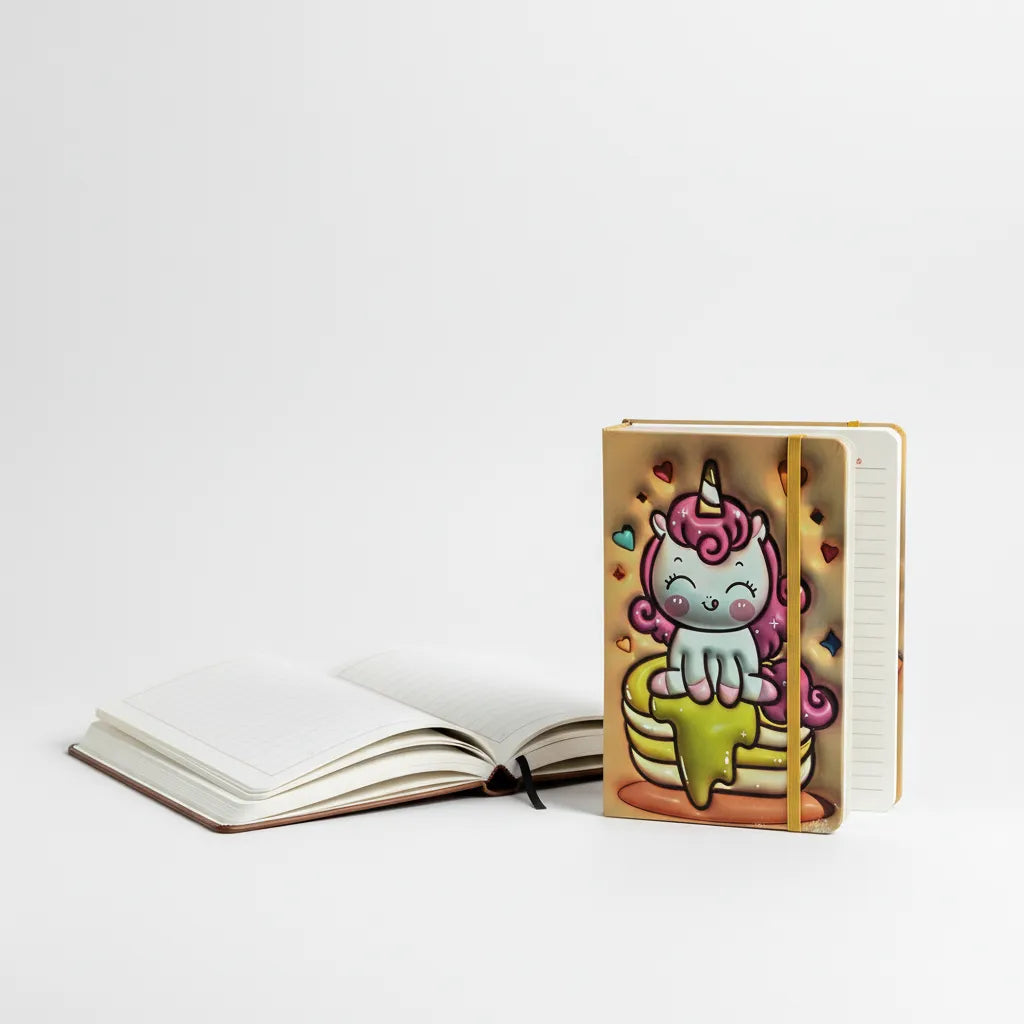 Unicorn Candy Dream Hard Bound Diary with Elastic Closure