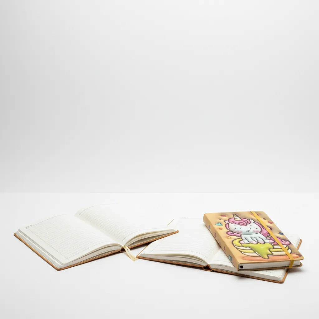 Unicorn Candy Dream Hard Bound Diary with Elastic Closure